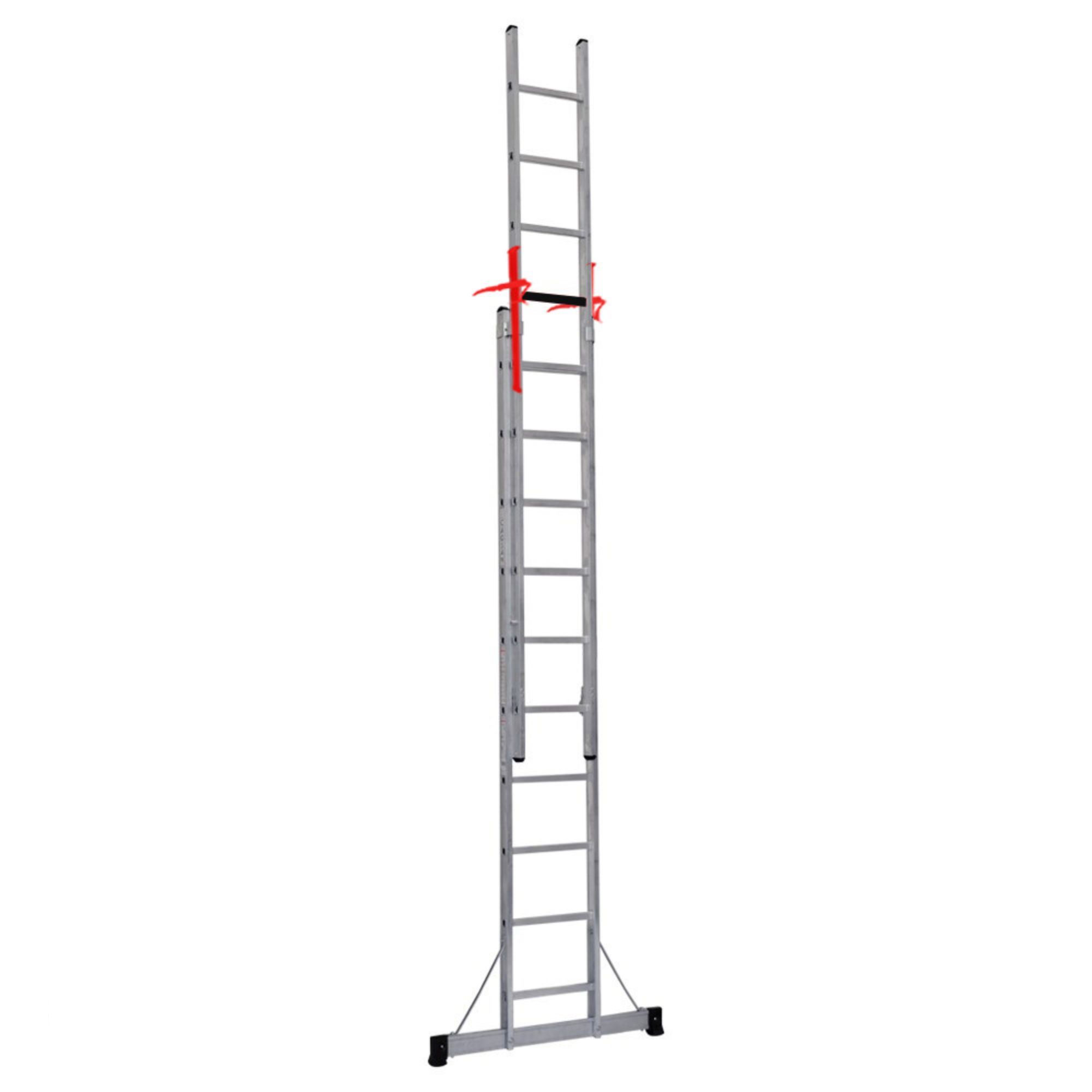 3-delige ladders met Smart Level en TopSafe
