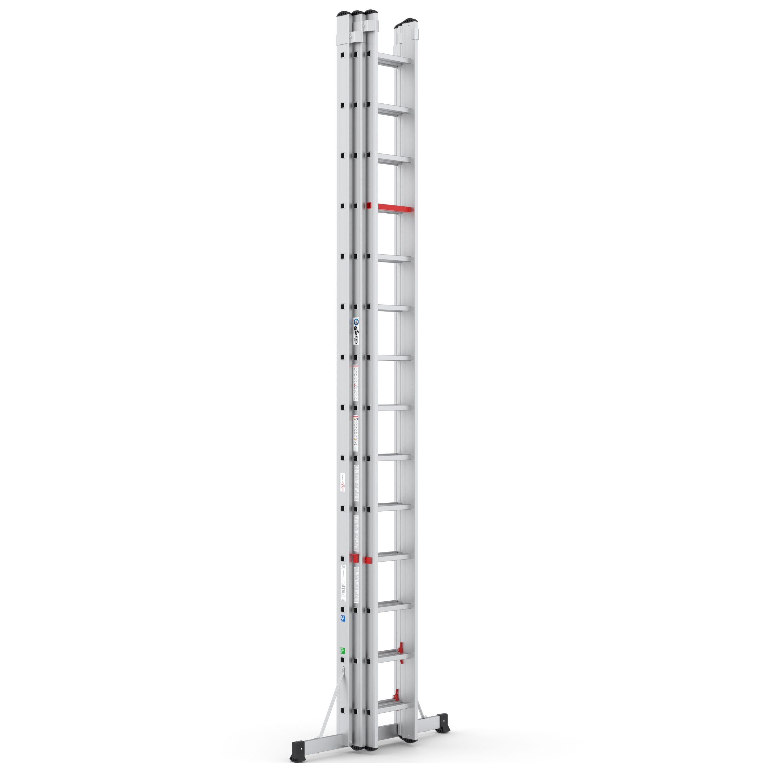 3-delige Schuifladder 3x14