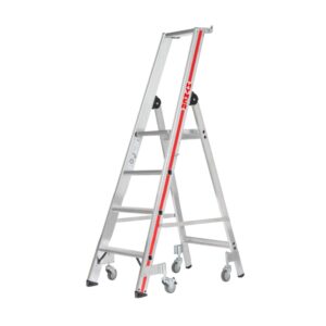 Hymer | Enkel oploopbare trap met wielen | 1x4 treden