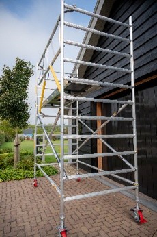 werkhoogte bepalen rolsteiger