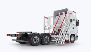 Steigro werkplatform vrachtwagen