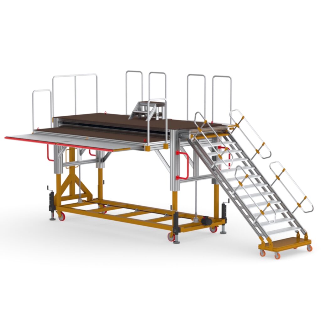 Steigro - Wixor hoofdlandingsgestel werkplatform