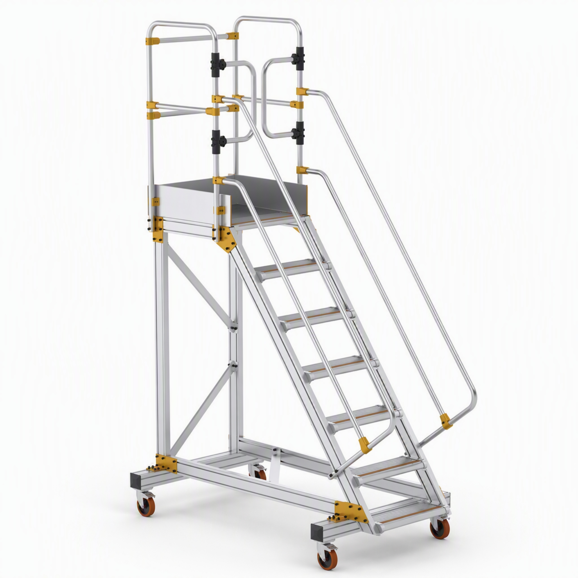 Wixor - Mobiele trap met platform
