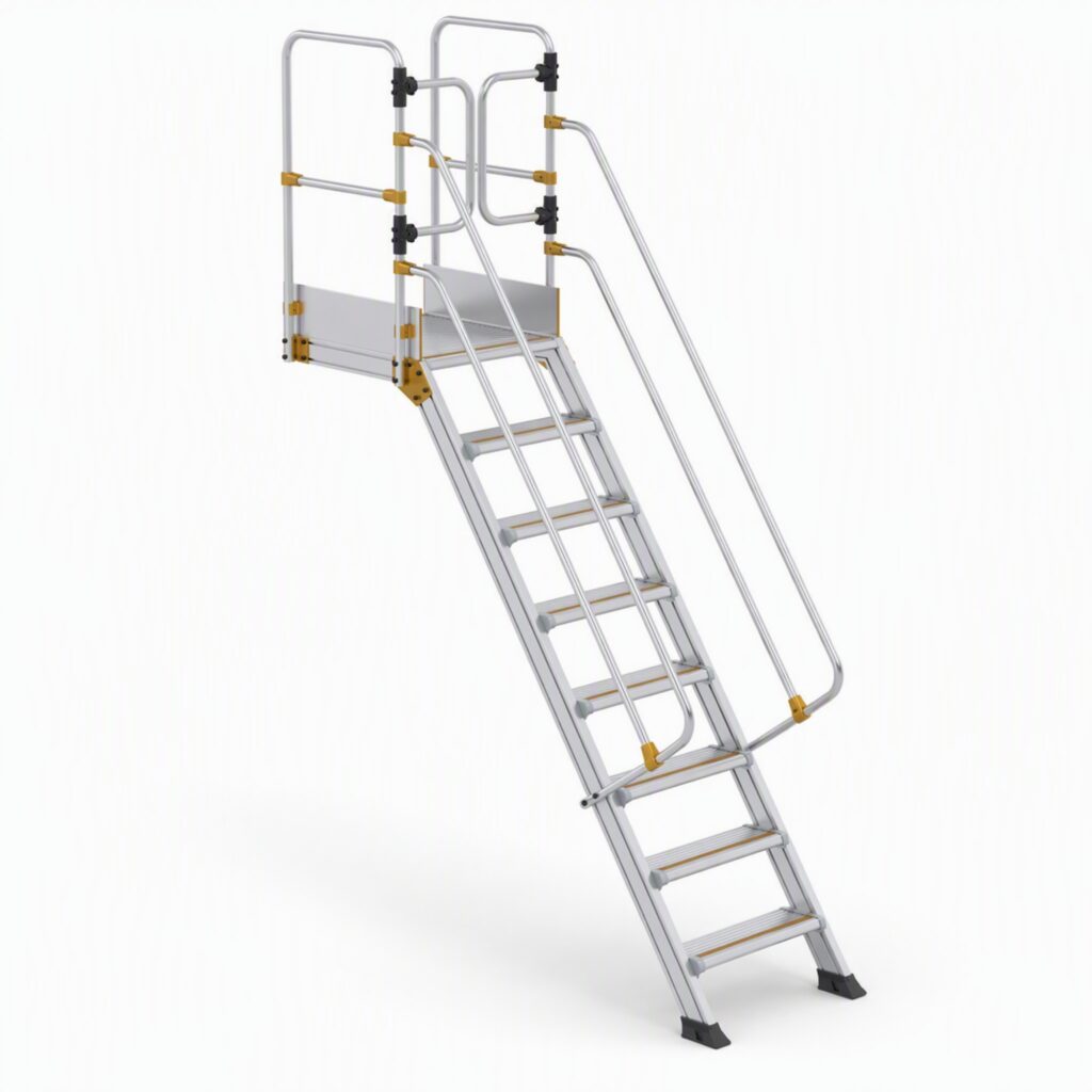 Wixor - Vaste trap met platform 1