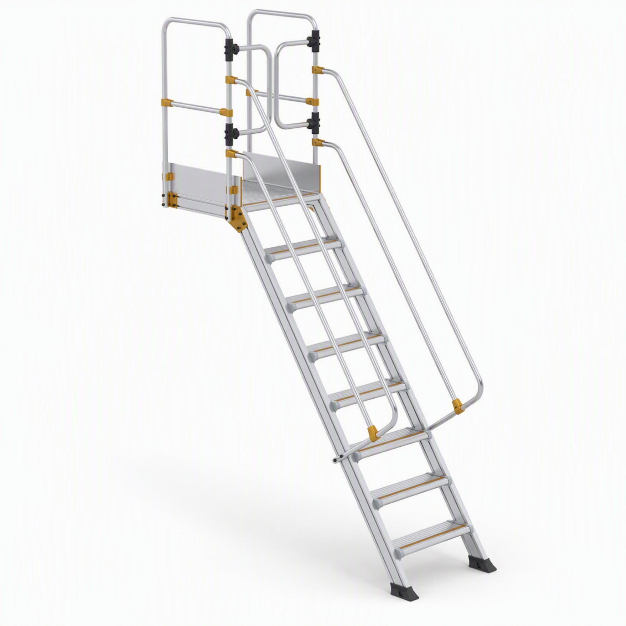 Wixor - Vaste trap met platform 1